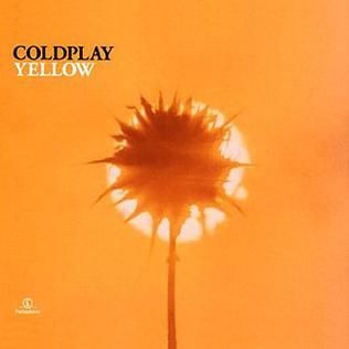 coldplay gele albumhoes