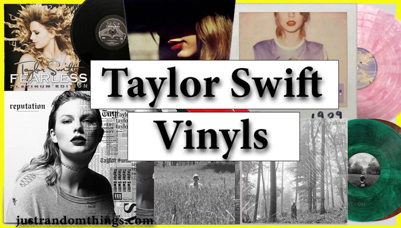alle vinylplaten van Taylor Swift-albums