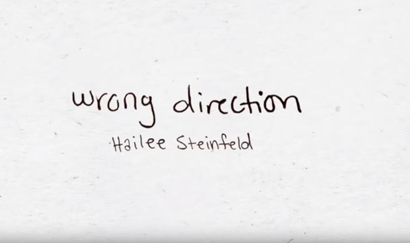 Hailee Steinfeld - Verkeerde richting | Tekstoverzicht en songbetekenis