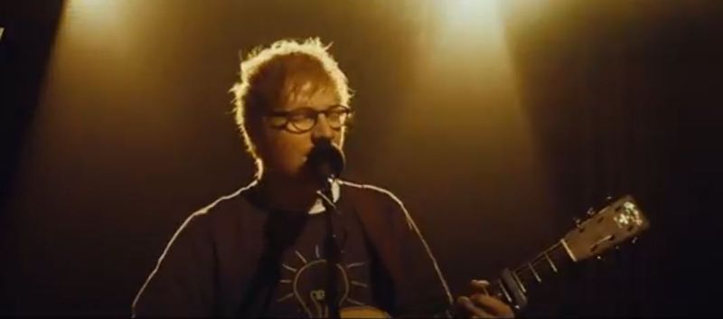 Ed Sheeran's nieuwe nummer 'Eraser' - live optreden en songteksten