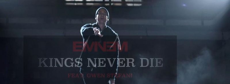 Luister naar de volledige 'Kings Never Die' van Eminem Ft. Gwen Stefani